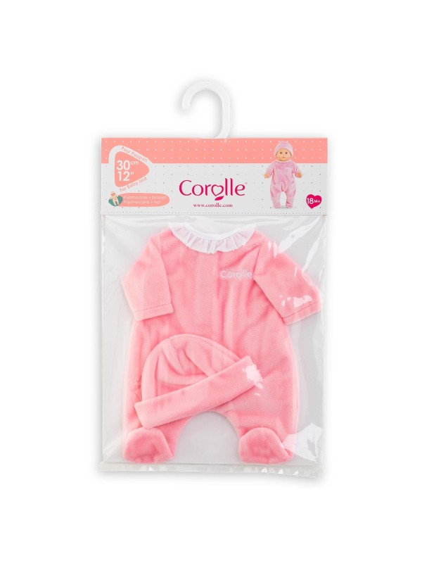 BB30 Pyjama rose et bonnet