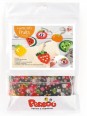 Kit perlou 6 porte-clés fruits (500 perles)