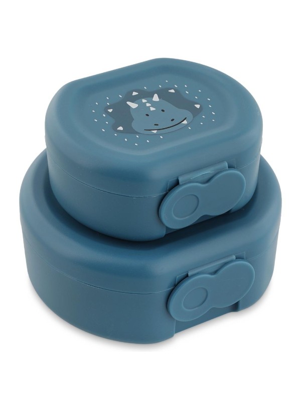 Boîtes à goûter avec clip Mr Triceratops