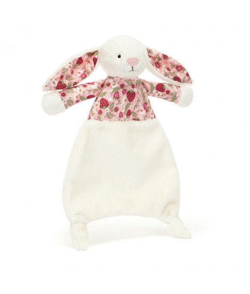 Blossom cream bunny berry comforter