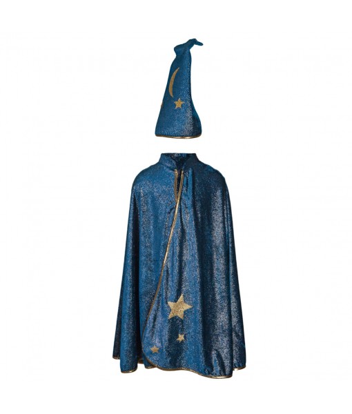Cape de magicien "nuit étoilée" 5-6 ans