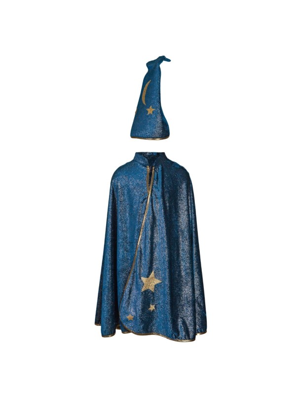 Cape de magicien "nuit étoilée" 5-6 ans