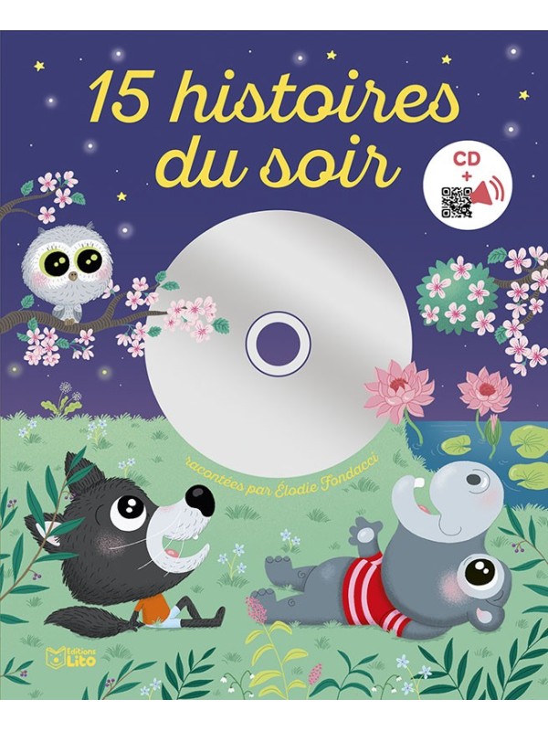 15 histoires du soir (livre CD)