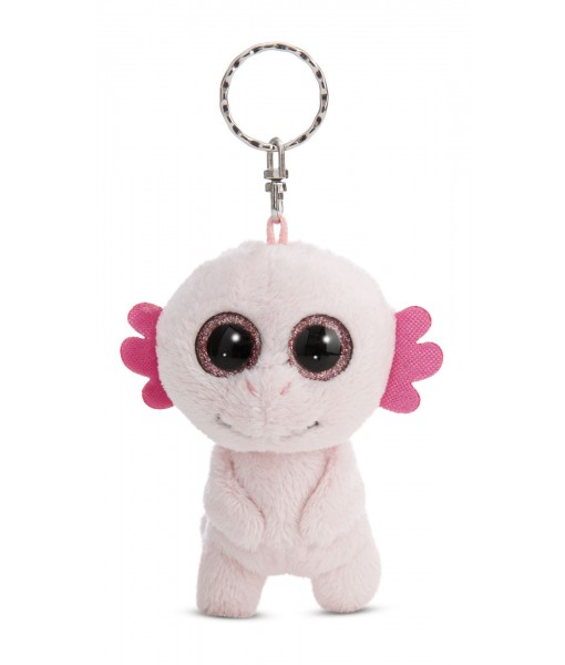 Porte-clés peluche 9 cm Xomo l'axolotl