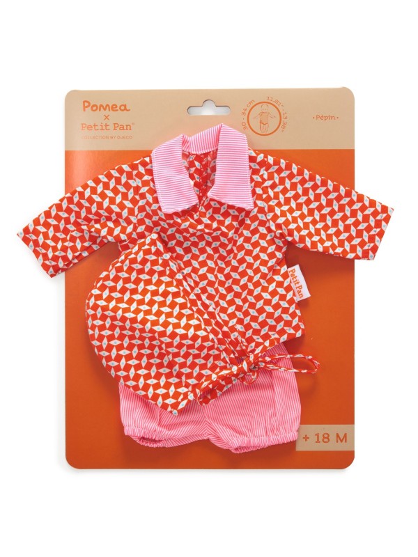 Poméa Petit Pan - Tenue Pépin pour poupée 30-34 cm