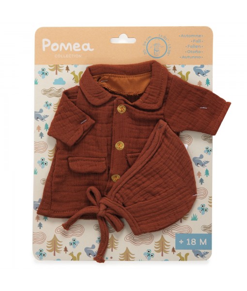 Baby Poméa - Tenue Automne pour poupée 30-34 cm