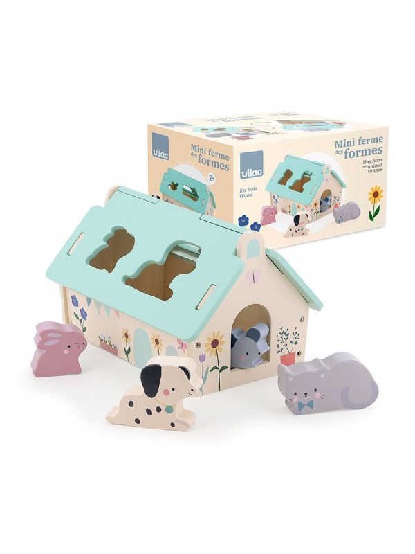 Mini boîte à formes - Maison des animaux