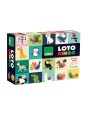 Loto en bois - Animaux arc-en-ciel