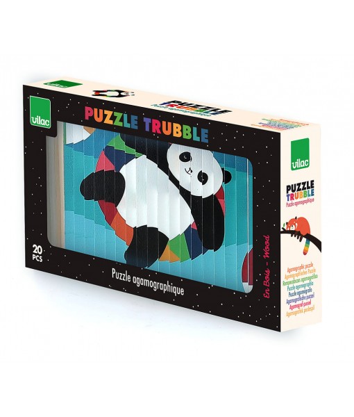 Puzzle 4 dimensions - Les animaux