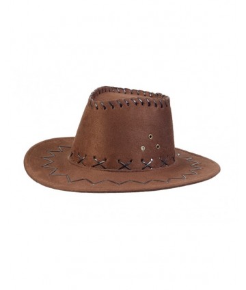 Chapeau Alec cowboy brun