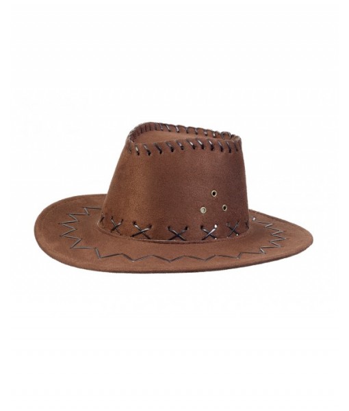 Chapeau Alec cowboy brun