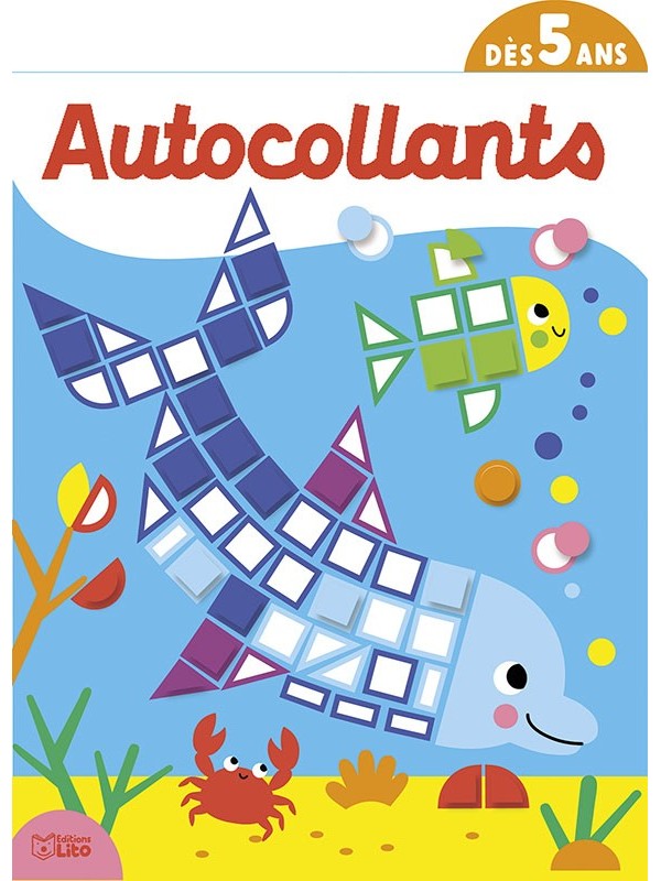 Autocollants mosaïques - Le dauphin