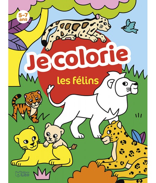 Je colorie - Les félins
