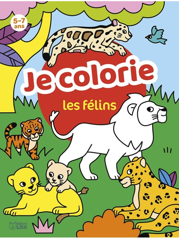 Je colorie - Les félins