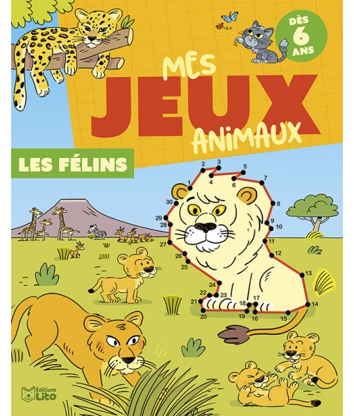Mes jeux animaux - Les félins