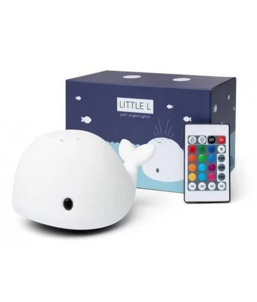 Little L - Veilleuse projecteur Wilda la baleine