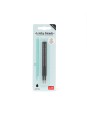 2 recharges stylo encre gel animal déco - noir