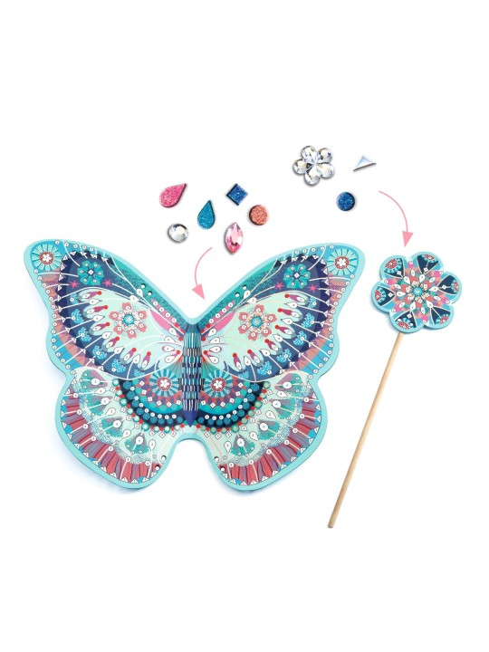 DIY Comme une fée - Ailes et baguette de fée