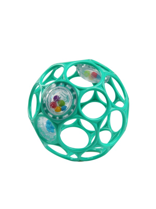 Hochet balle sensorielle vert