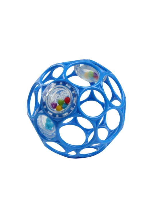 Hochet balle sensorielle bleu