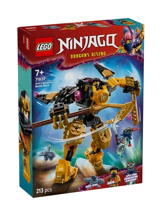 Lego ninjago - Le robot de spinjitzu d'Arin