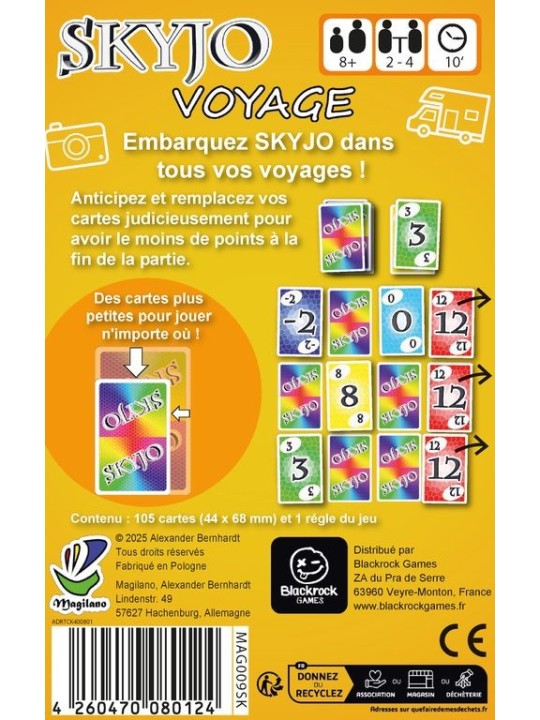 Skyjo voyage