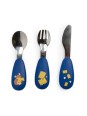 Set couverts silicone Puce & Pilou