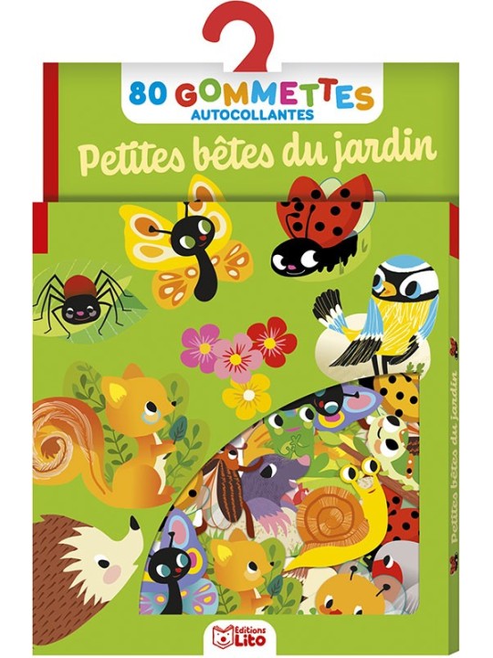 Gommettes petites bêtes du jardin