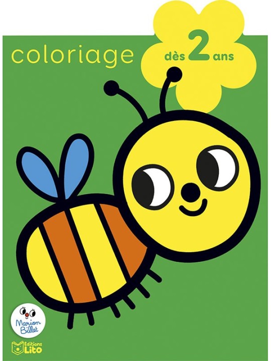 Coloriage petite fleur brillante - Les animaux