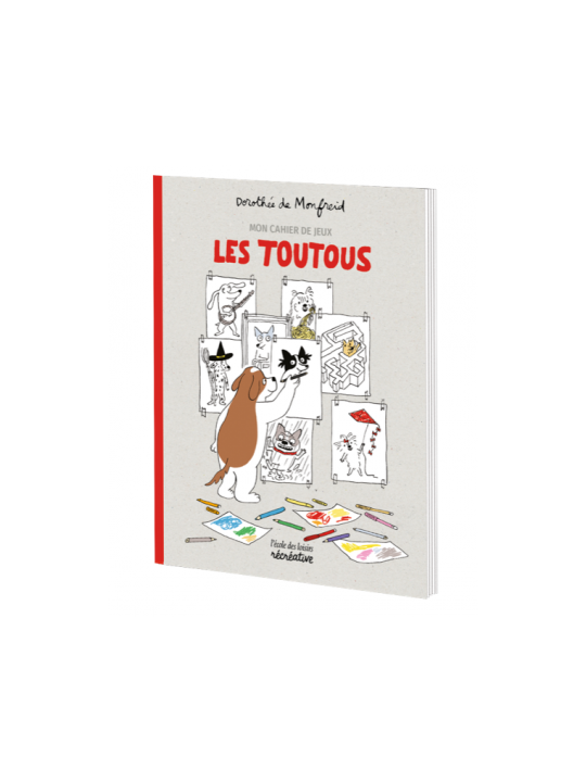 Mon cahier de jeux Les Toutous