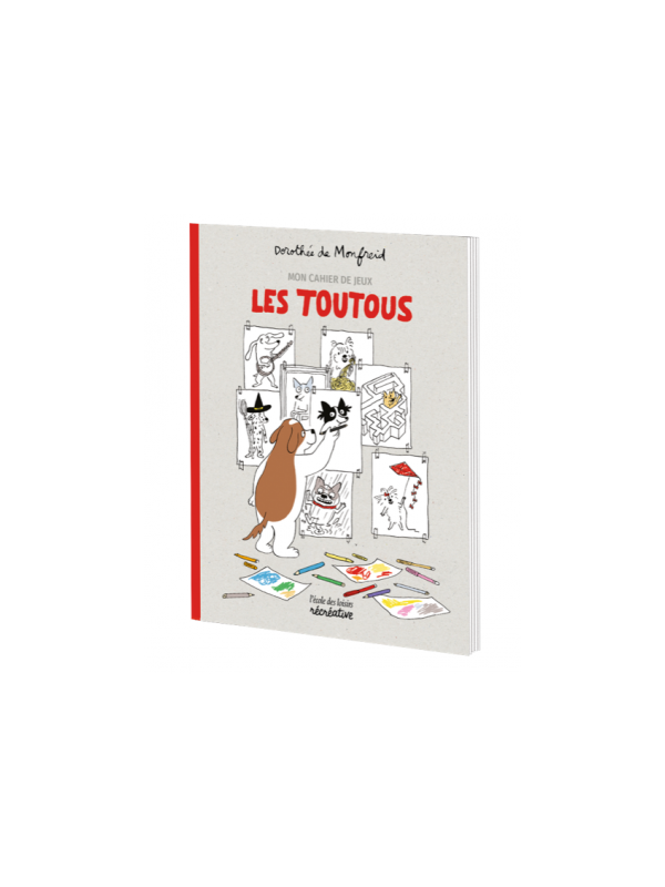 Mon cahier de jeux Les Toutous