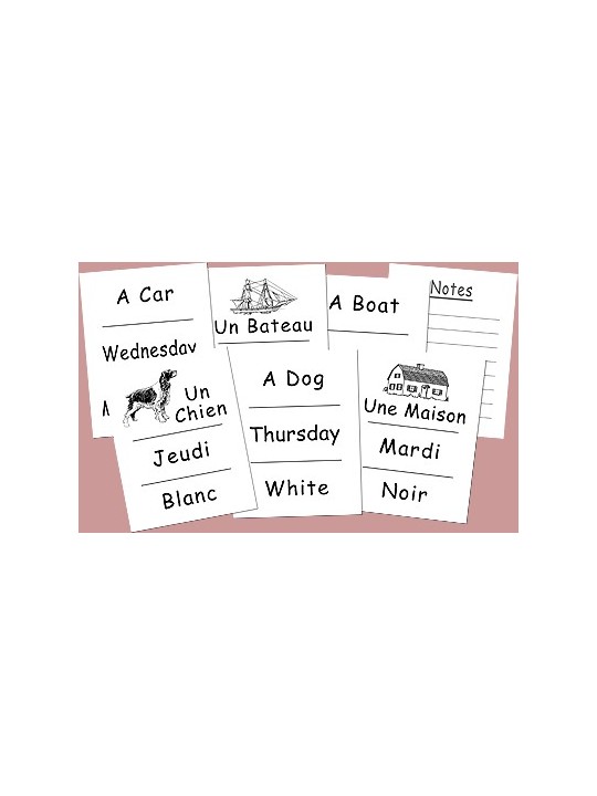 J'apprends l'anglais : premiers mots