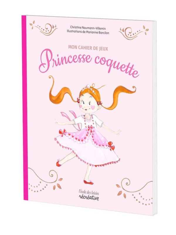 Mon cahier de jeux Princesse coquette