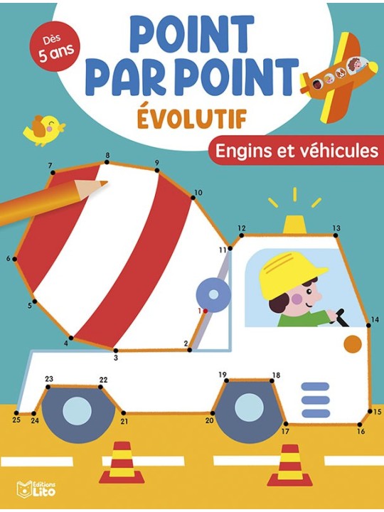 Point par point 5-7 ans - Engins et véhicules