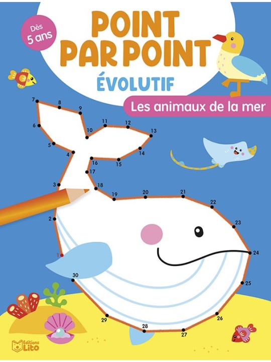 Point par point 5-7 ans - Les animaux de la mer