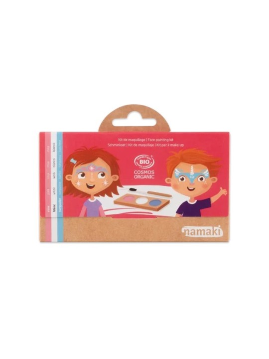 Kit 3 couleurs princesse et licorne bio