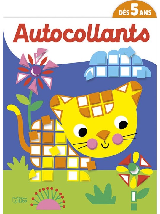 Autocollants mosaïques - Le chat