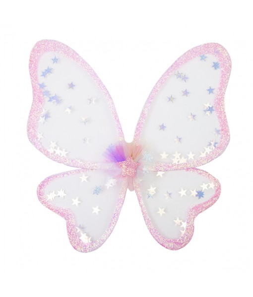 Ailes de fée étoiles scintillantes