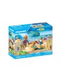 My life - Famille jouant dans le sable à la plage