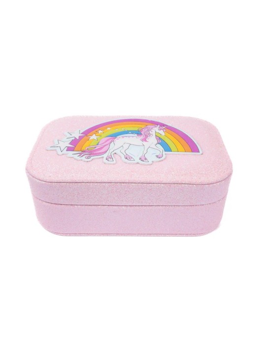 Coffret à bijoux rose Pretty precious unicorn