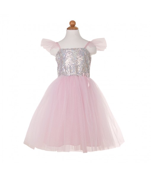 Robe de princesse à paillettes - 5-6 ans