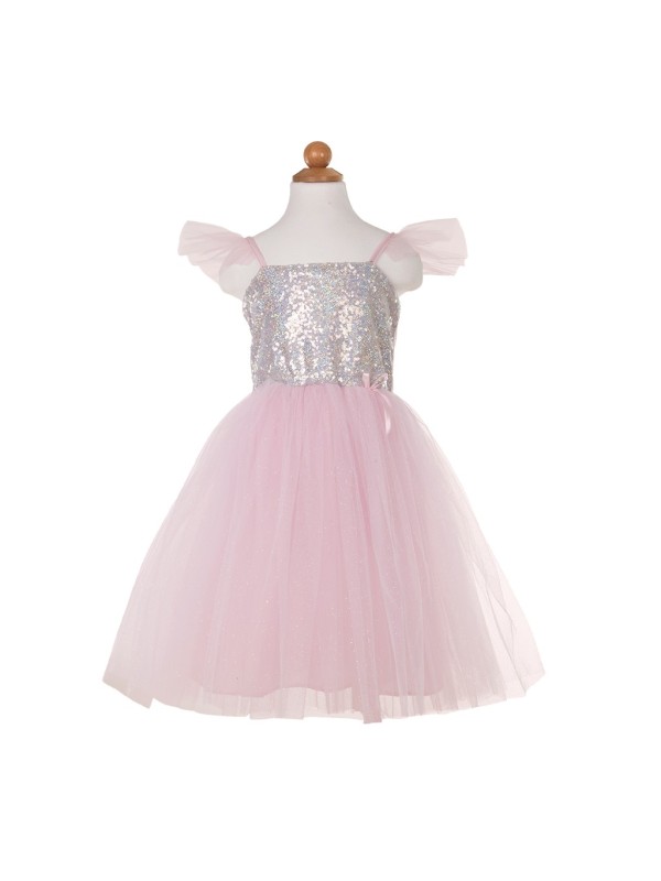 Robe de princesse à paillettes - 5-6 ans