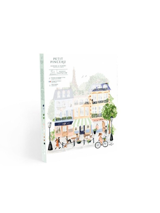 Petit pinceau - Paris par Sabina Fenn - peinture au numéro