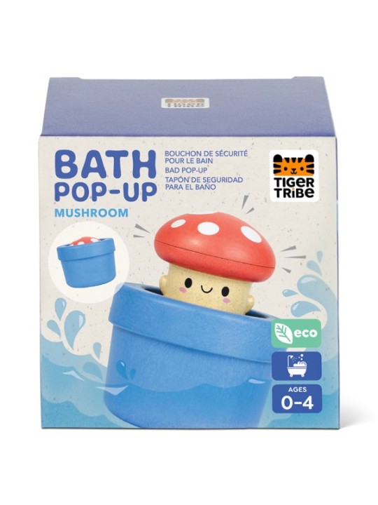 Pop-up de bain champignon