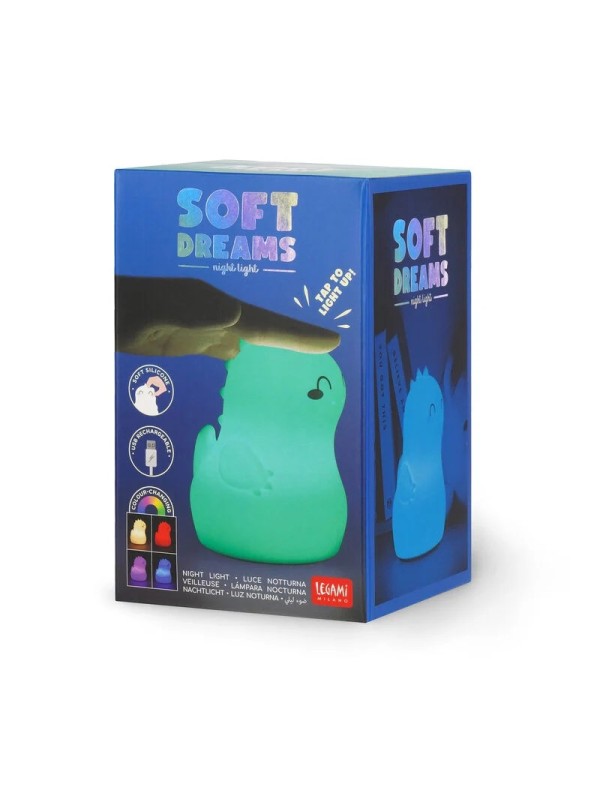 Veilleuse rechargeable Soft dreams dino