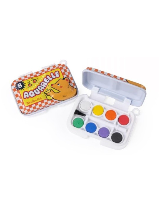 Mini palette aquarelle jaune Les petites merveilles