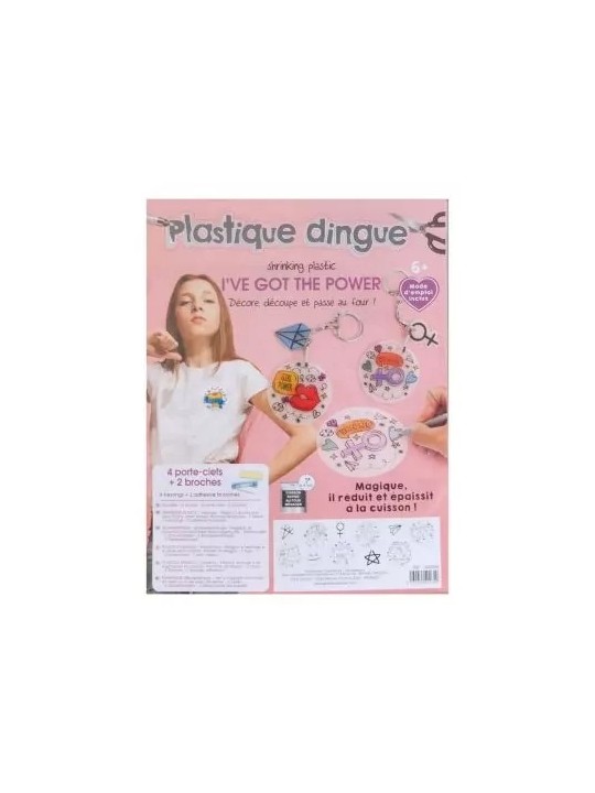 Kit plastique dingue accessoires I got the power