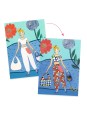 Tendance wax - Collage de motifs