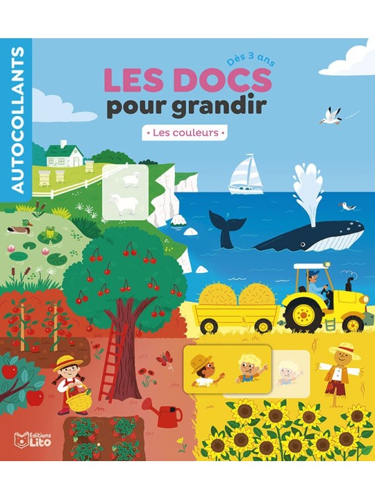 Autocollants - Les docs pour grandir - Les couleurs