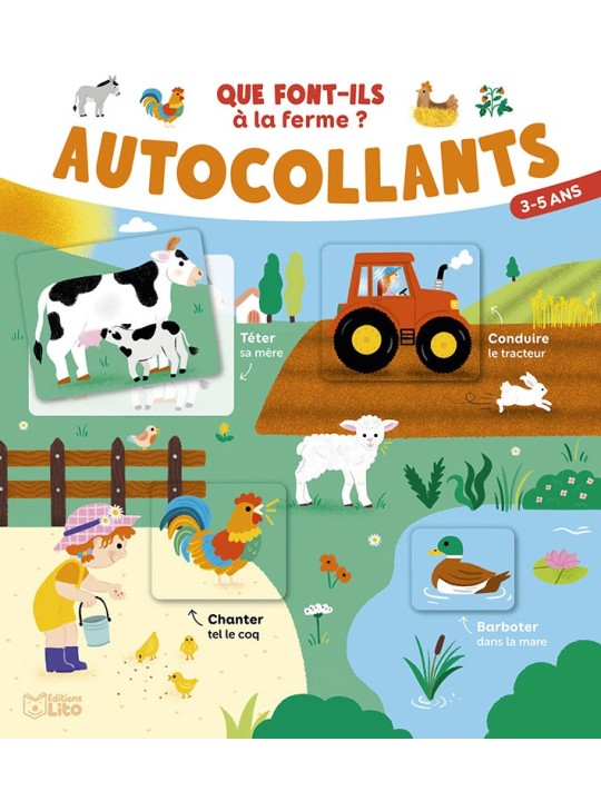 Autocollants - Que font-ils à la ferme ?
